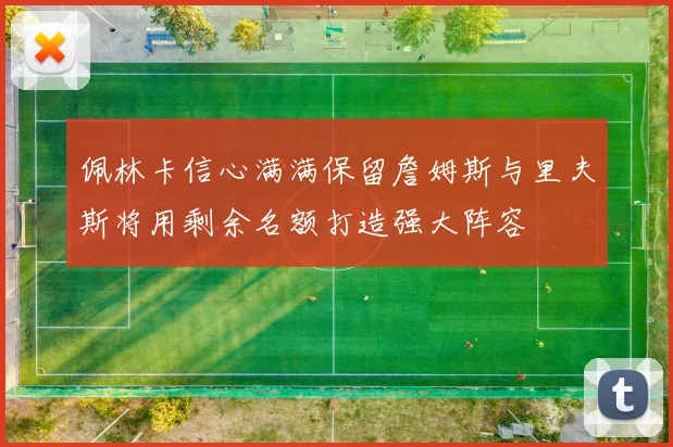 佩林卡信心满满保留詹姆斯与里夫斯将用剩余名额打造强大阵容